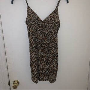 Cheetah Mini Dress